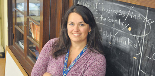 As a small business owner and a public high school teacher in Eastie and mother to triplets, Council Candidate Annissa Essaibi George points to a wide range of experiences in her campaign for one of the four contested seats.